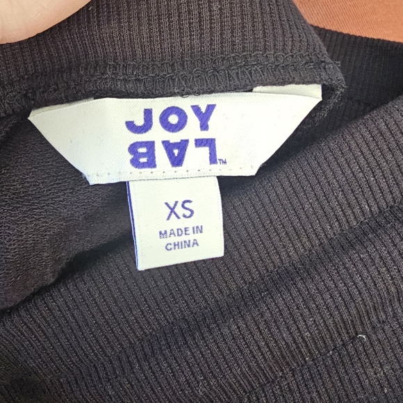 JoyLab Black Onyx Casual Lounge Shorts XS - Picture 3 of 6